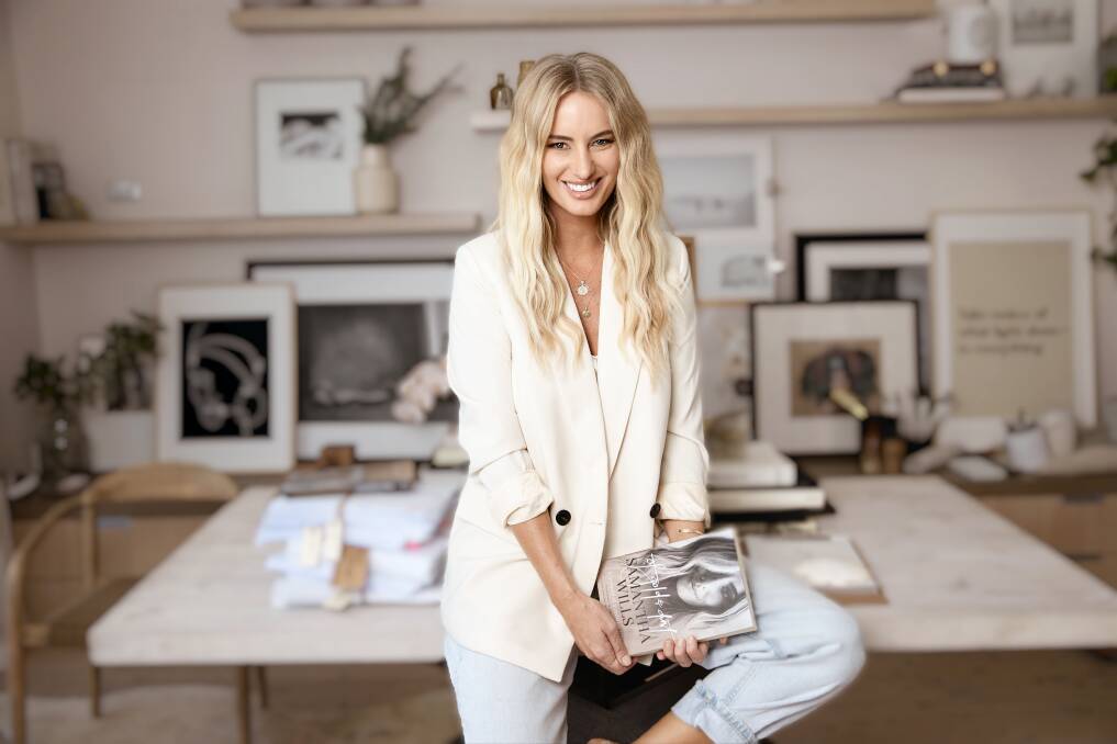 IN DEMAND: Samantha Wills with her book, Of Gold and Dust. Picture: Scott Ehler