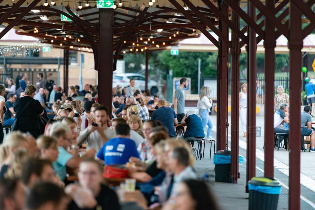 THE HUB: The Station Newcastle will be buzzing on Friday and Saturday nights with a smorgasbord of food options to chose from. Picture: Supplied