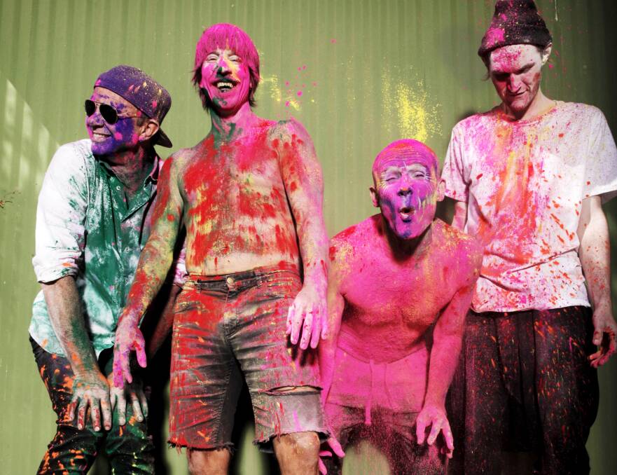 FUNKY: The Red Hot Chili Peppers rock Hope Estate this Saturday, February 23. Picture: Supplied