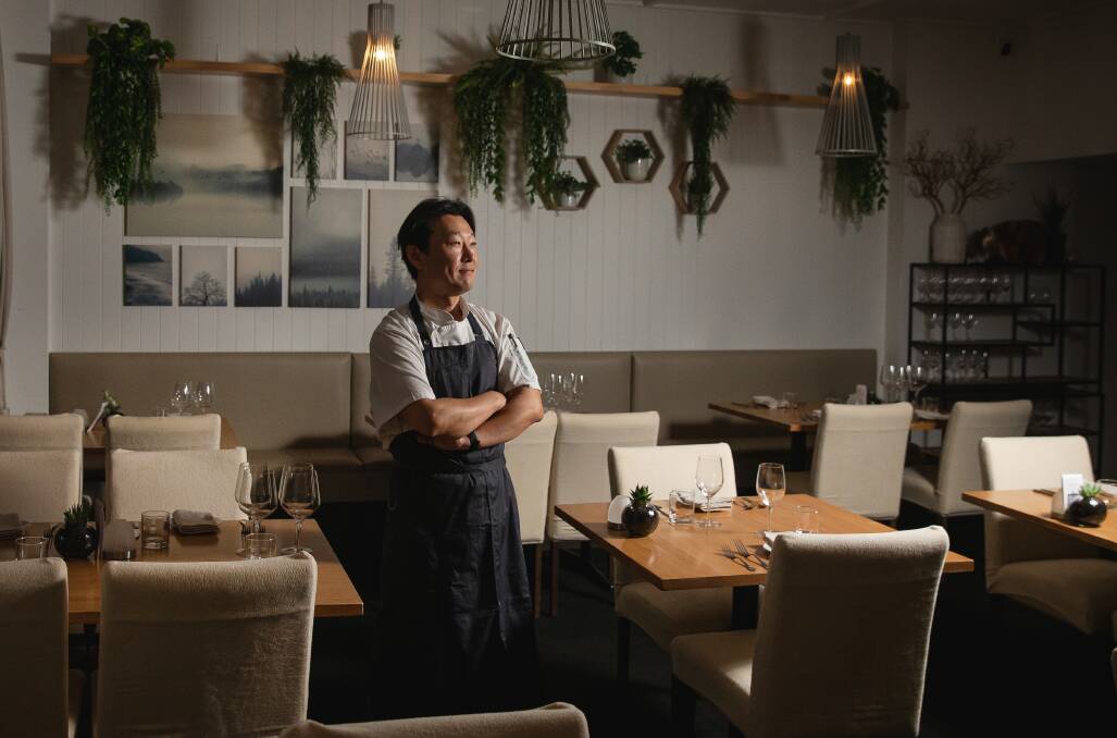 Sunny Chae is eager to share his new menu, which has Korean touches throughout, with diners at CorEat, in Newcastle East. Picture by Marina Neil