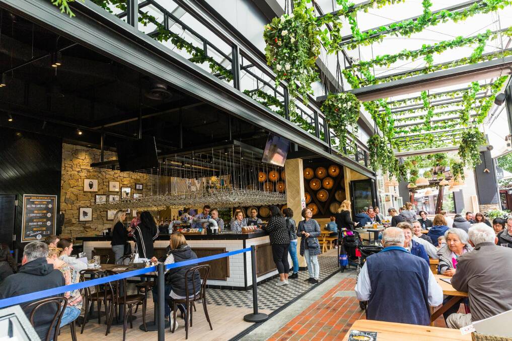 FRESH: The Bavarian at Charlestown Square, located at the site of the former Max Brenner Chocolate Bar, is being designed along similar lines to the Victorian restaurant pictured above. Picture: Supplied