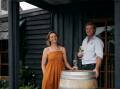 ADAPTING: Jane and Daniel Maroulis at their Morpeth restaurant, Boydell's. Picture: Dominique Cherry
