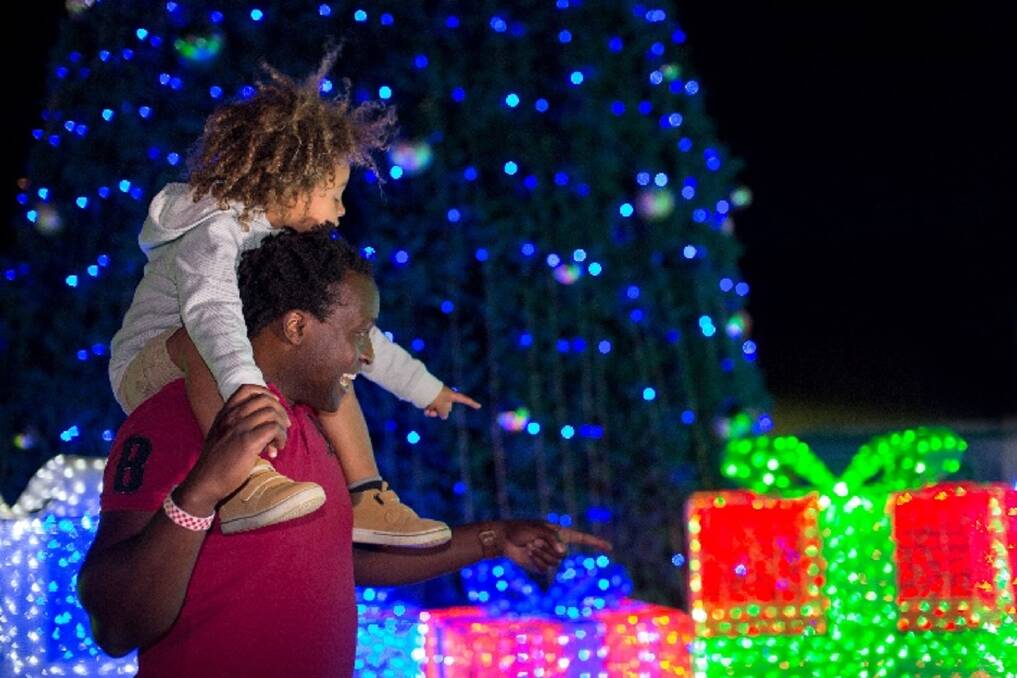 CHRISTMAS LIGHTS: Take your family on a festive journey to remember.