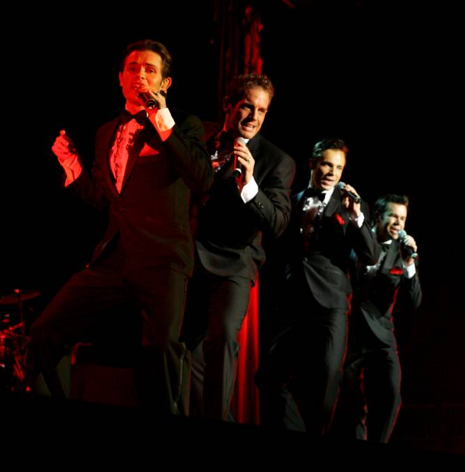 POLISHED PERFORMERS: Human Nature performing Motown classics. Picture: Glen McCurtayne