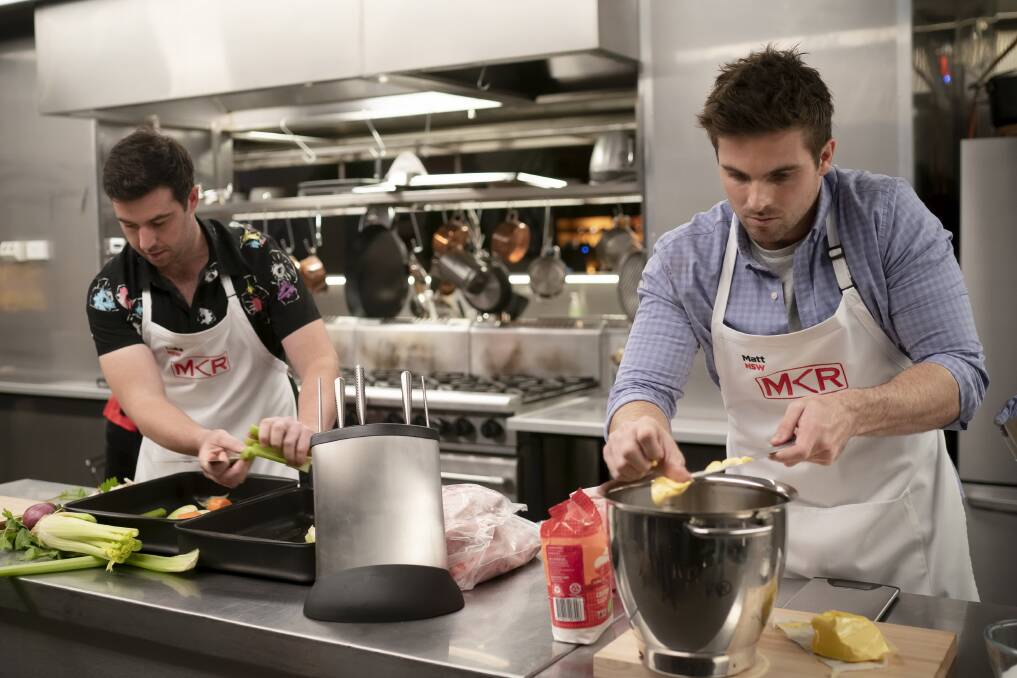 Matt Gawthrop and Luke Stewart are one cook away from My Kitchen Rules glory and $250,000 in prize money.