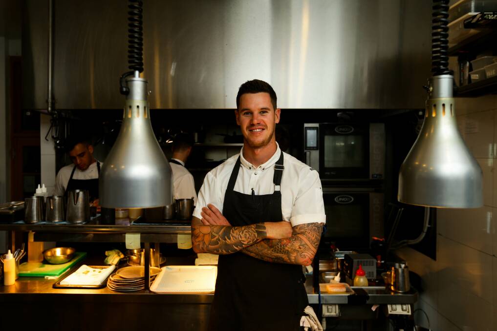 Restaurant Mason: Owner and chef Chris Thornton. Picture: Jonathan Carroll