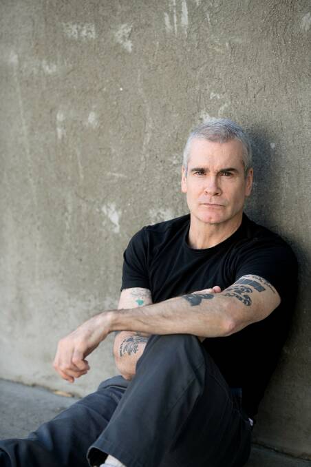 Henry Rollins is on tour. Picture by Ross Halfin