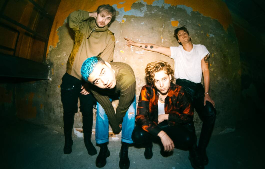 POP ROCK: 5 Seconds of Summer play at Bar on the Hill on December 2 as part of their No Shame 2020 Tour of Australia. Picture: Supplied