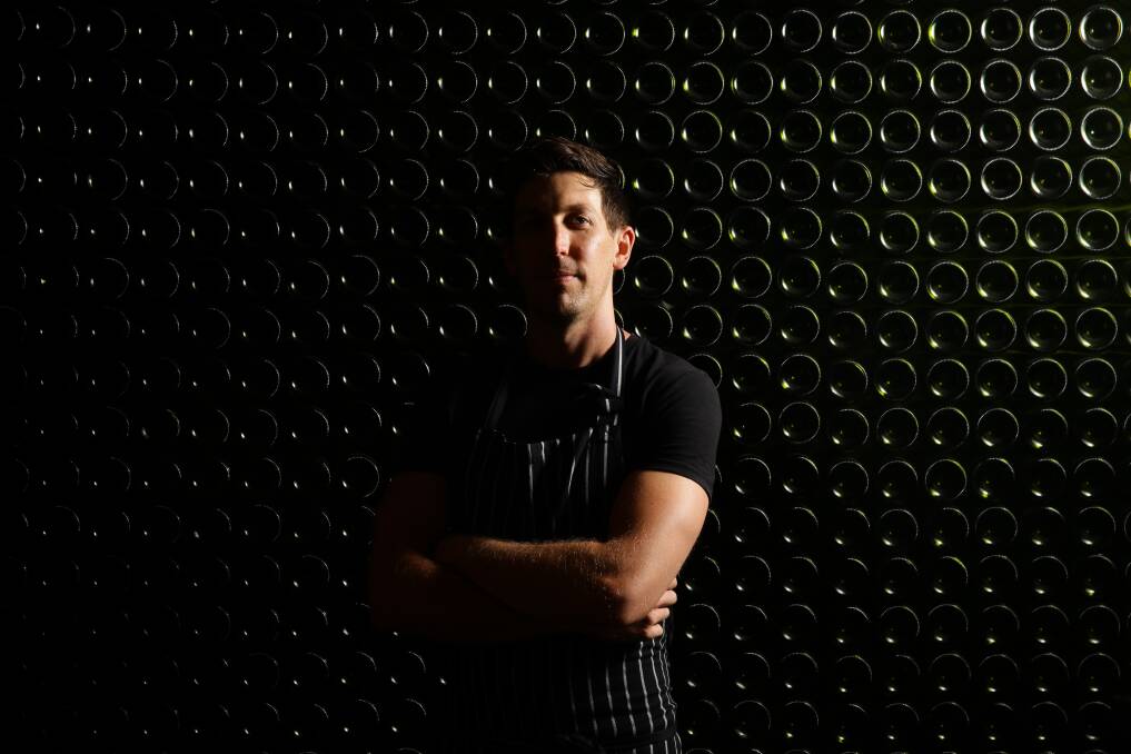 NEW VENTURE: Jeremy Salmon is head chef at Reserve in Newcastle. His aim is to make quality food and wine accessible to all. Picture: Jonathan Carroll