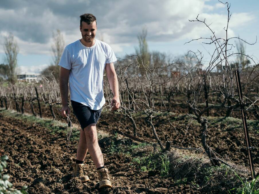 Keith Tulloch Wines viticulturist Brent Hutton