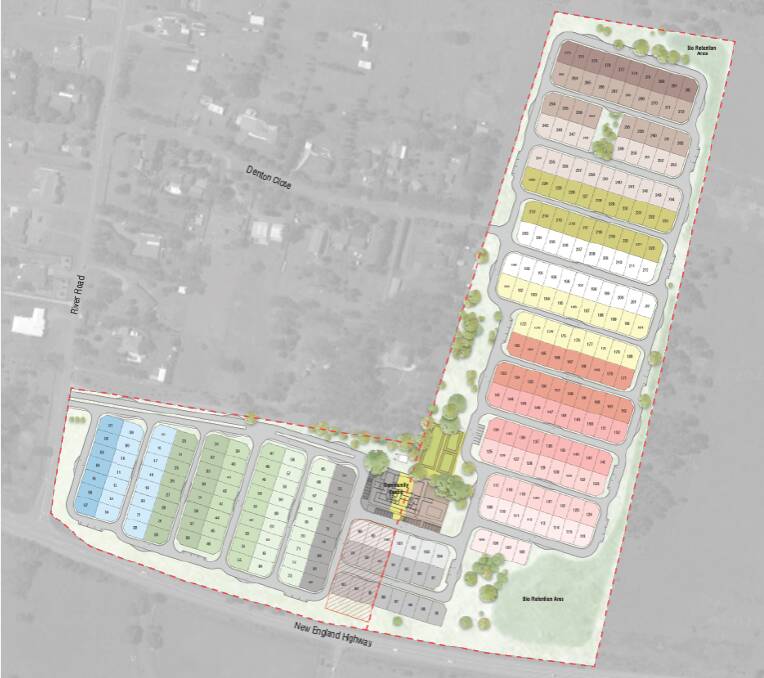 Plans for "Windella Retirement Community" submitted to Maitland City Council. Picture supplied 