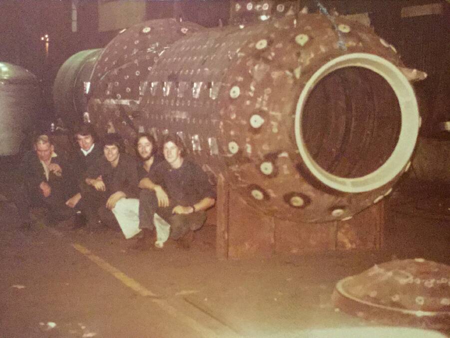 A submarine built in Chinchen Street, Islington in 1975. 