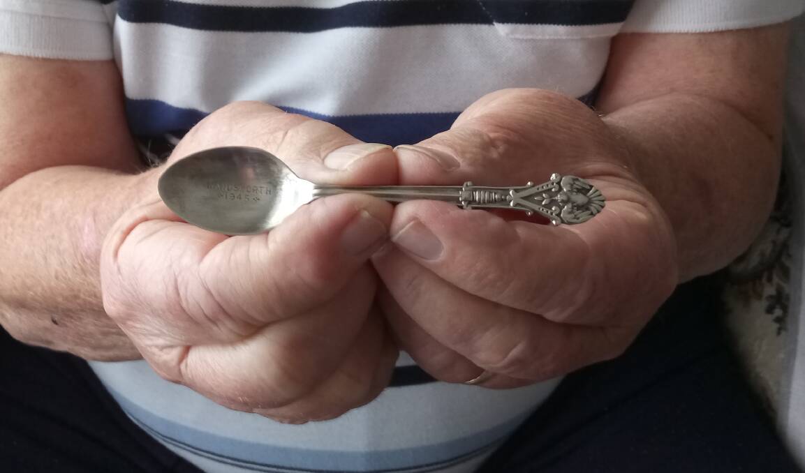 The victory spoon from 1945. 