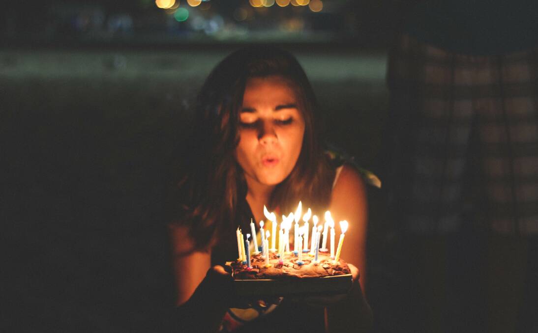 Birthday Ritual: Blowing out candles may end. Picture: Leo Hidalgo 