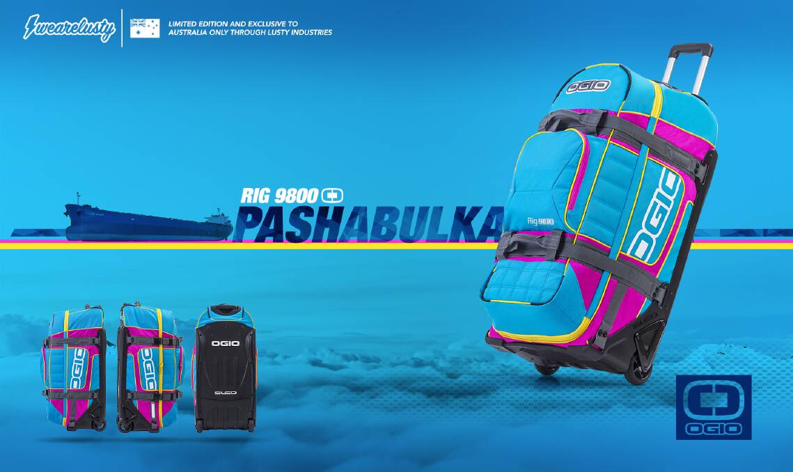 Bag It: The Pasha Bulker was the inspiration for this gearbag.  