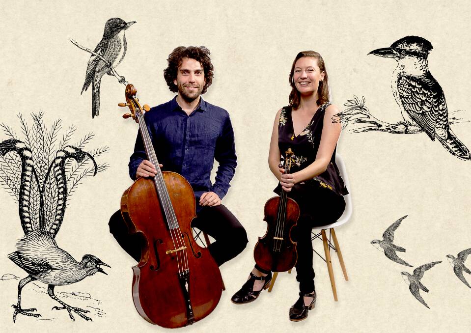 Birdsong: Anthony Albrecht and Simone Slattery have released the bird-call album Songs of Disappearance. 