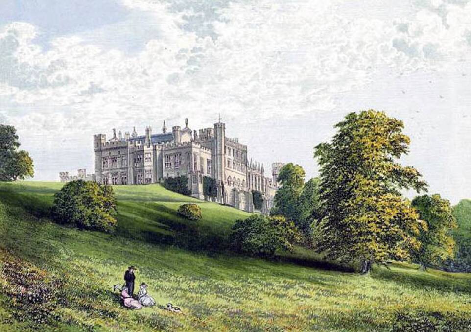A sketch of Lambton Castle. 
