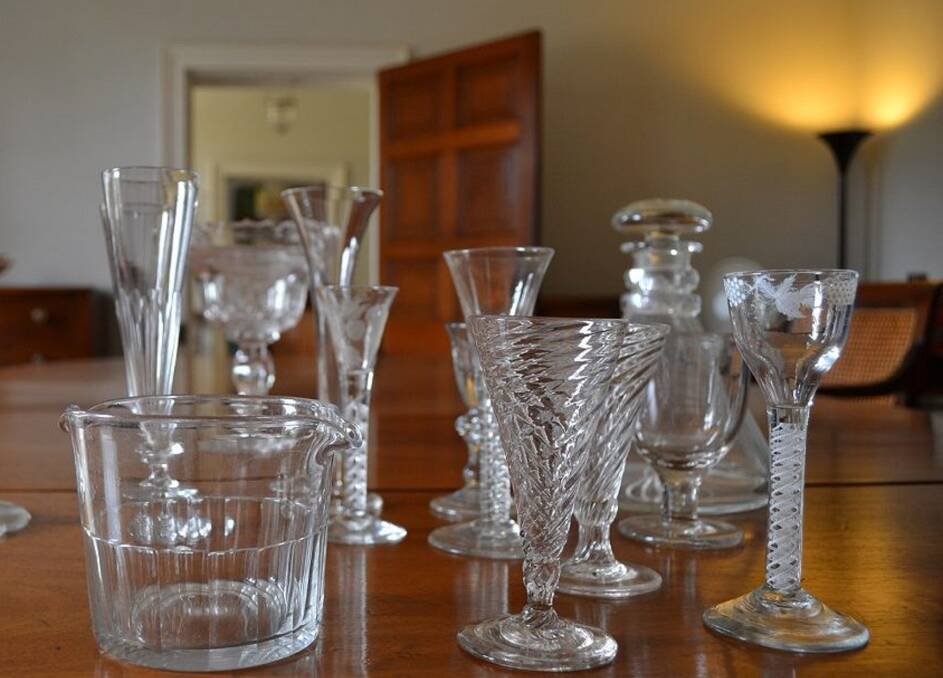 Georgian glass. Picture: National Trust 