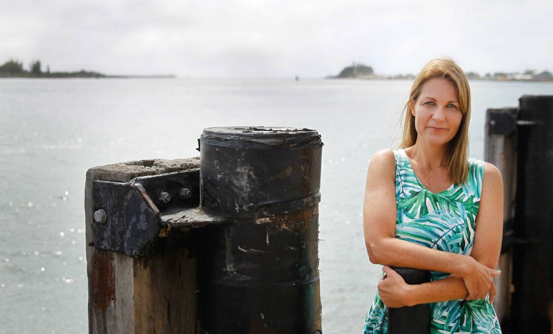 Write Stuff: Joanna Atherfold Finn, of Port Stephens, has co-authored a book about the movement against plastic. Picture: Marina Neil 