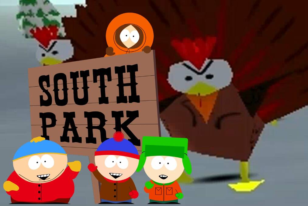 Mobs of wild turkeys once attacked and killed South Park residents.  