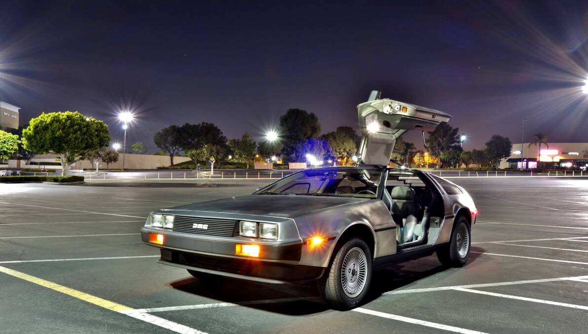 Ahead Of Time: A DeLorean similar to the time machine in Back to the Future movies, famously operated by the flux capacitor. 