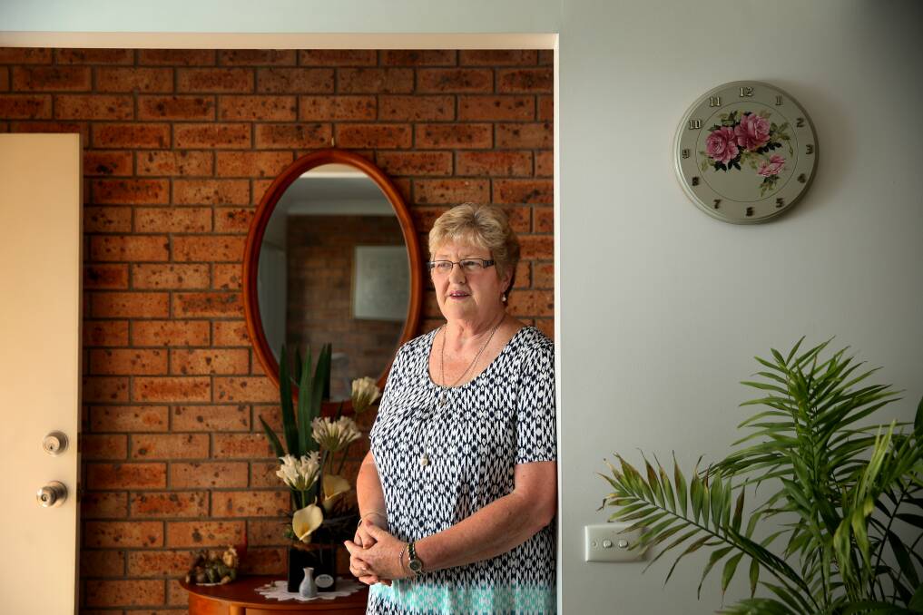 Awareness: Merewether's Ros Brown is among the thousands of Hunter residents who face a higher risk from COVID-19. Picture: Marina Neil 