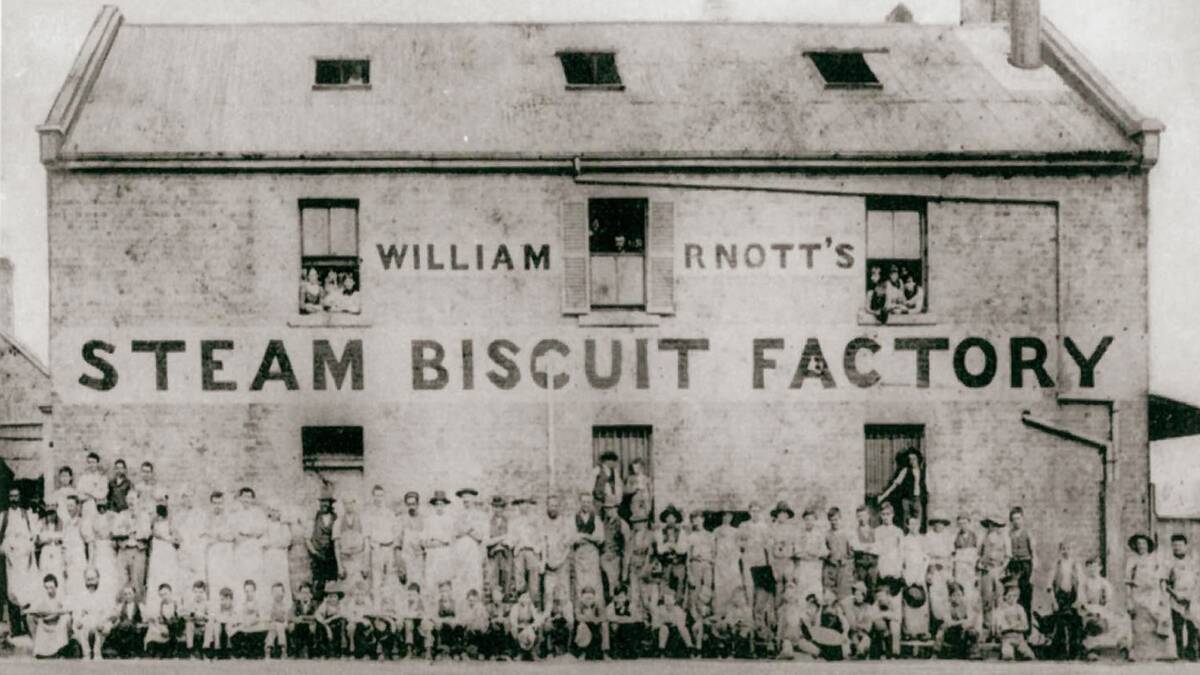 William Arnott's Steam Biscuit Factory. 