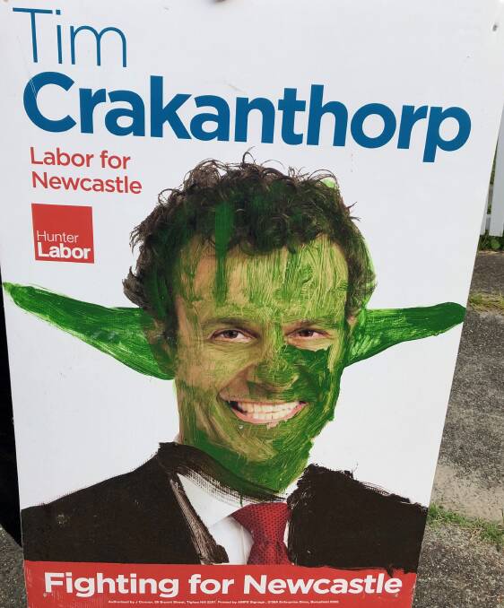 Do or Do Not: Tim Crakanthorp as Yoda. "I don't mind people having a bit of fun." 