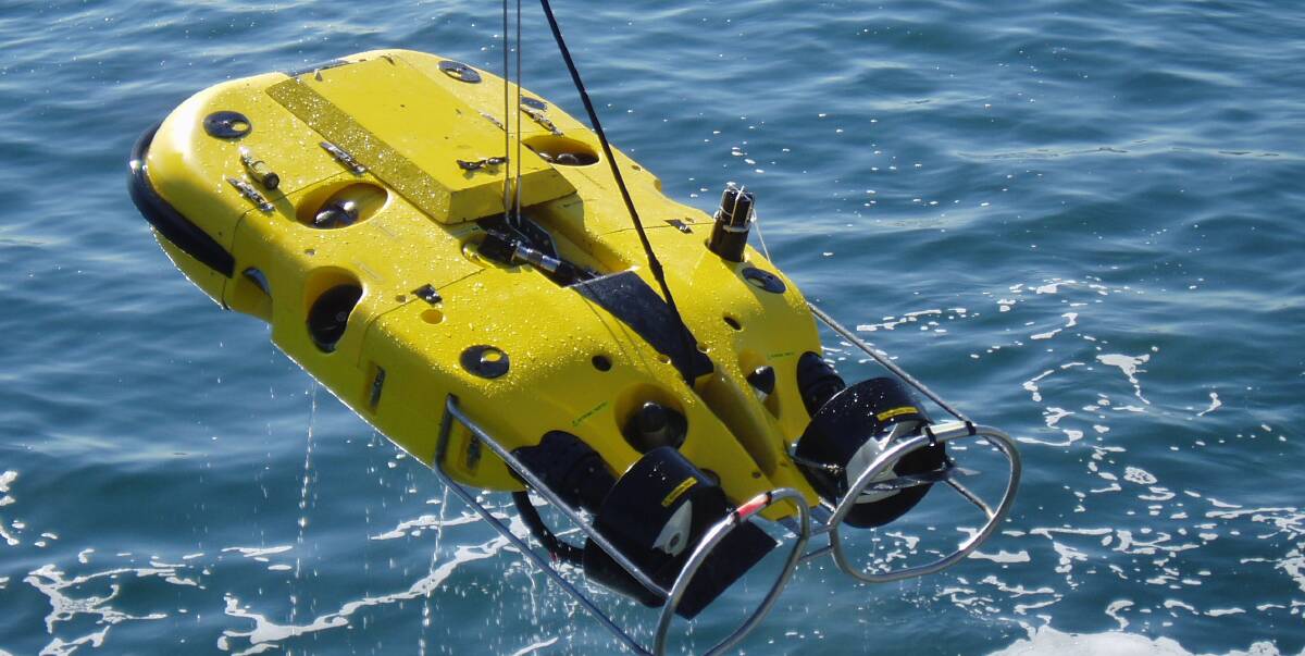 TEST THE WATER:  Underwater vehicles are sold by an innovative Thornton company for use in the oil and gas sector and military.