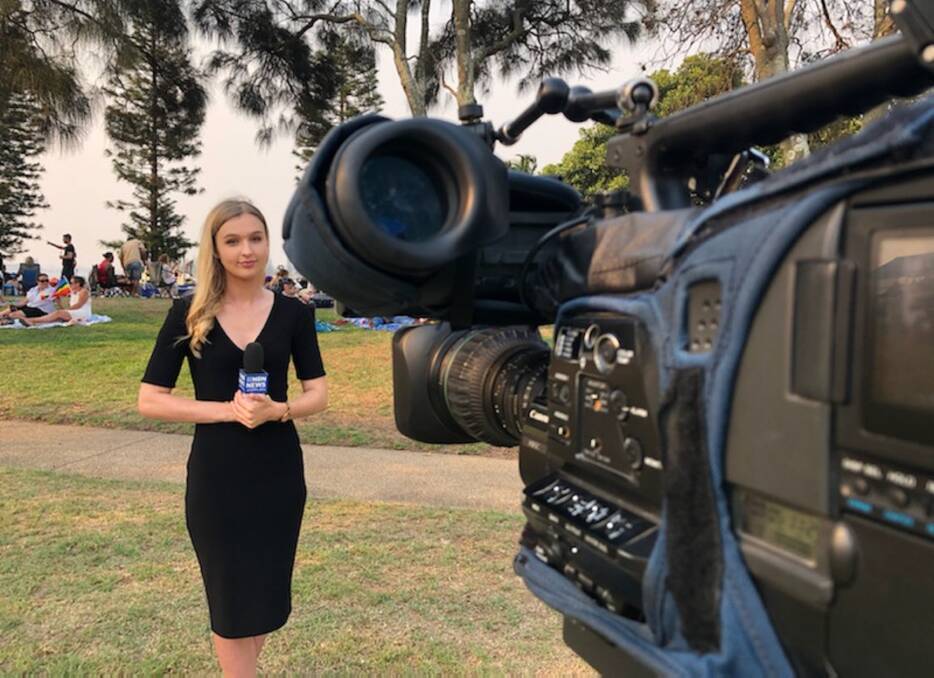 Good News: NBN News reporter Lauren Kempe has revealed some important 'news' about a Tingira Heights couple. 