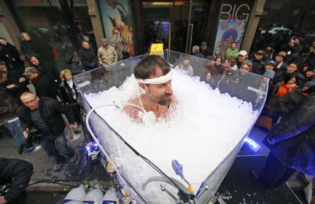 Cold Comfort: Wim Hof is known as the Iceman for his extraordinary ability to withstand cold and control his mind and body. 
