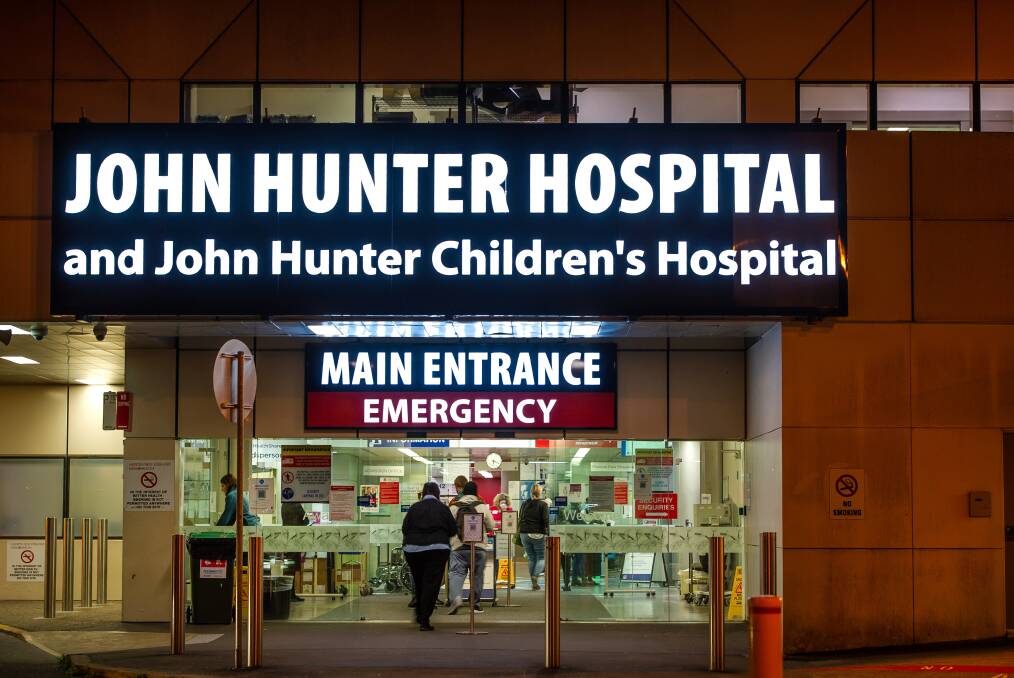 The median time from arrival to departure at John Hunter Hospital's emergency department was 5 hours and 11 minutes. Picture by Marina Neil 