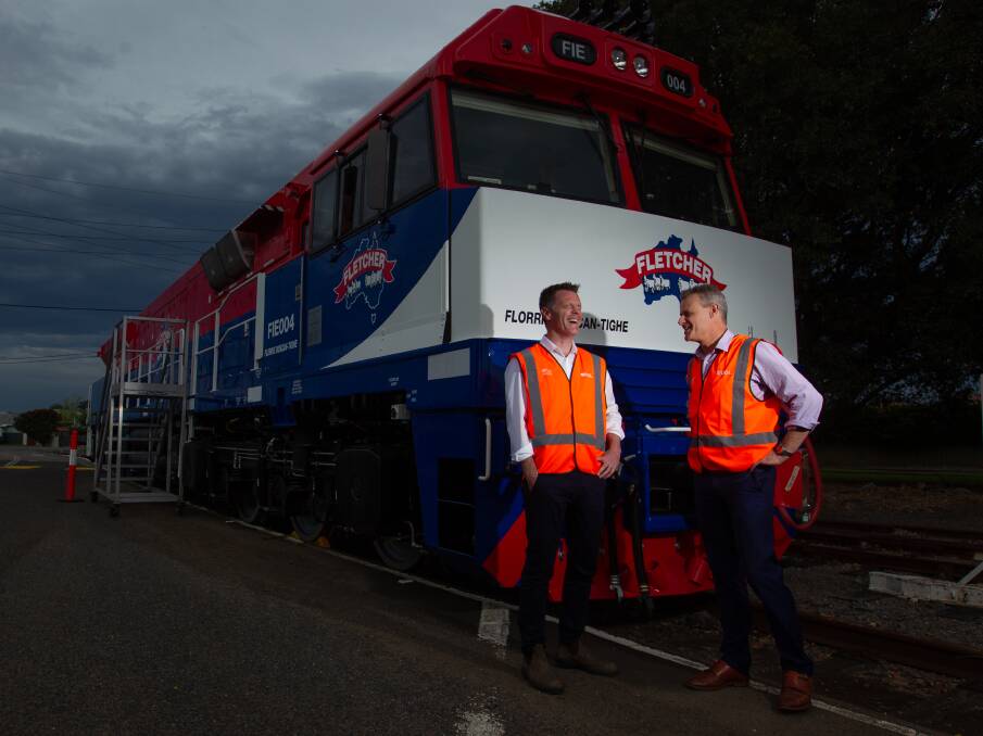 NSW Labor Leader Chris Minns and Newcastle MP Tim Crakanthorp in October 2022. Picture by Marina Neil 