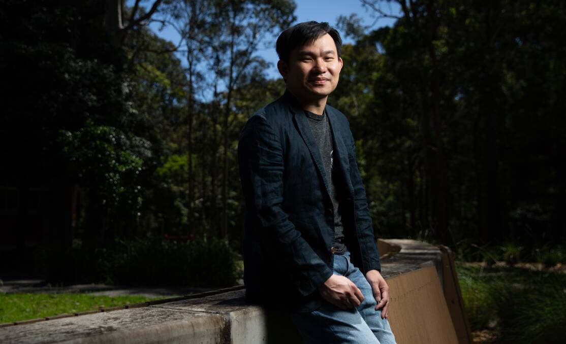 Detection: Dr Raymond Chiong said "we can potentially get a very good picture of a person's mental health" with artificial intelligence. Picture: Simone De Peak 