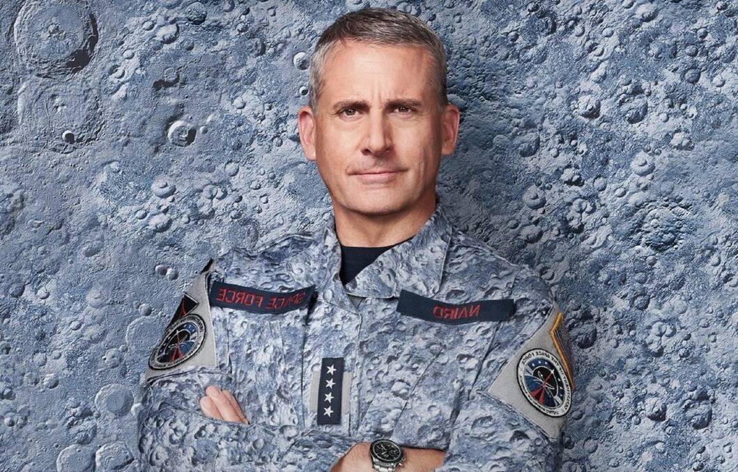 Moon Race: Steve Carell stars in the series Space Force, which lampoons the race between the US and China to mine the moon. 