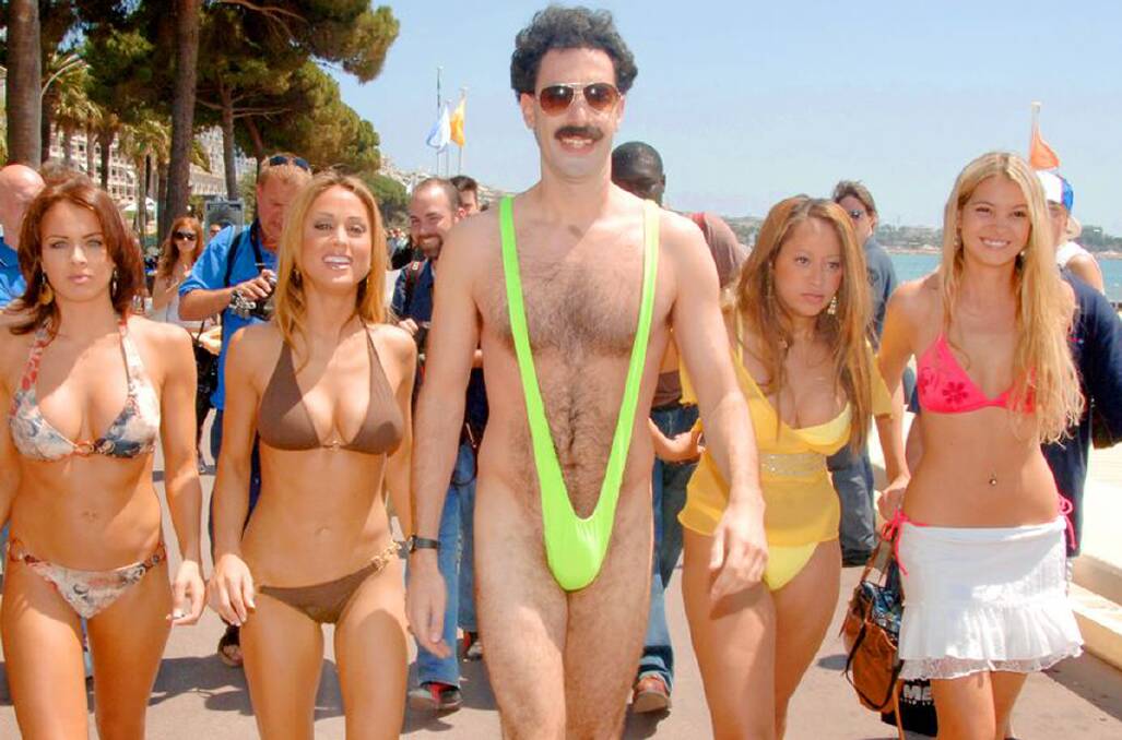 Borat made the mankini famous. 