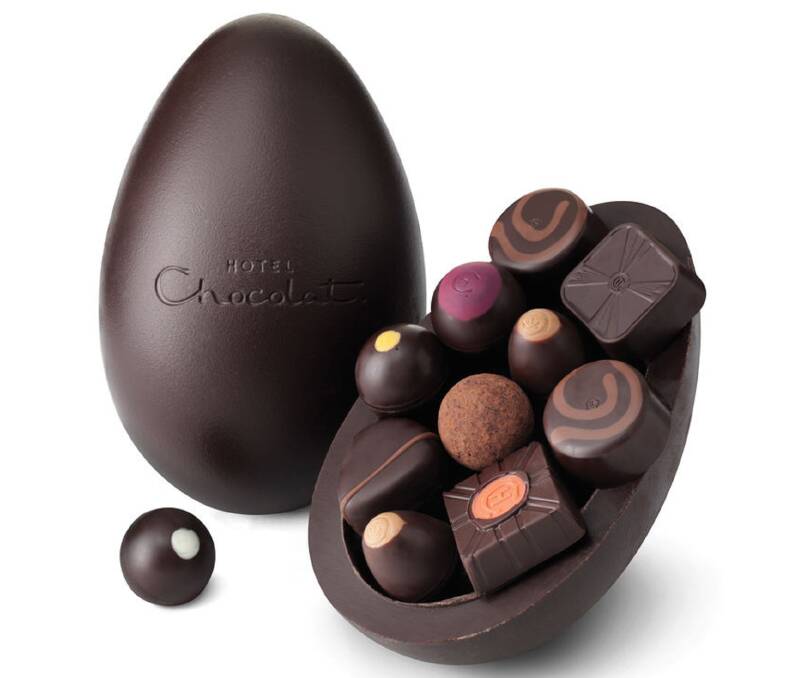 See how thick this Easter egg is? This is how Easter eggs should be. 