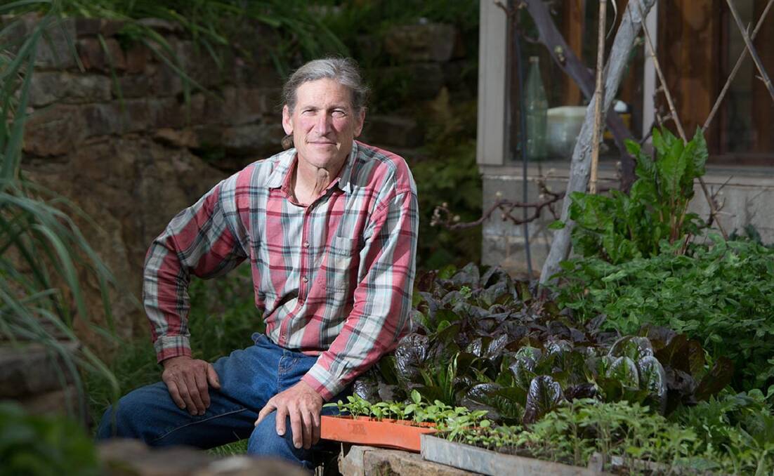 Green Light: David Holmgren, the co-originator of permaculture, will speak in Newcastle on Saturday about his "Aussie Street" story. 