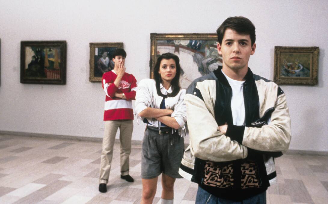 A scene from Ferris Bueller's Day Off. 