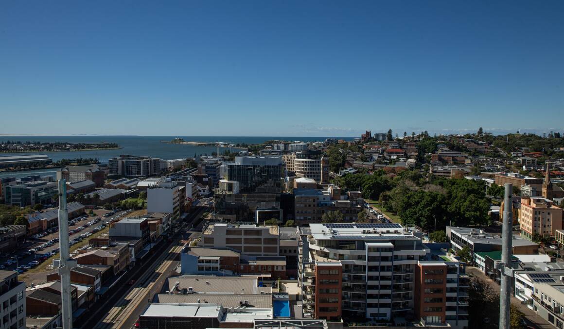 Airspace: The rooftop of buildings in Newcastle could offer development opportunities. Picture: Marina Neil 