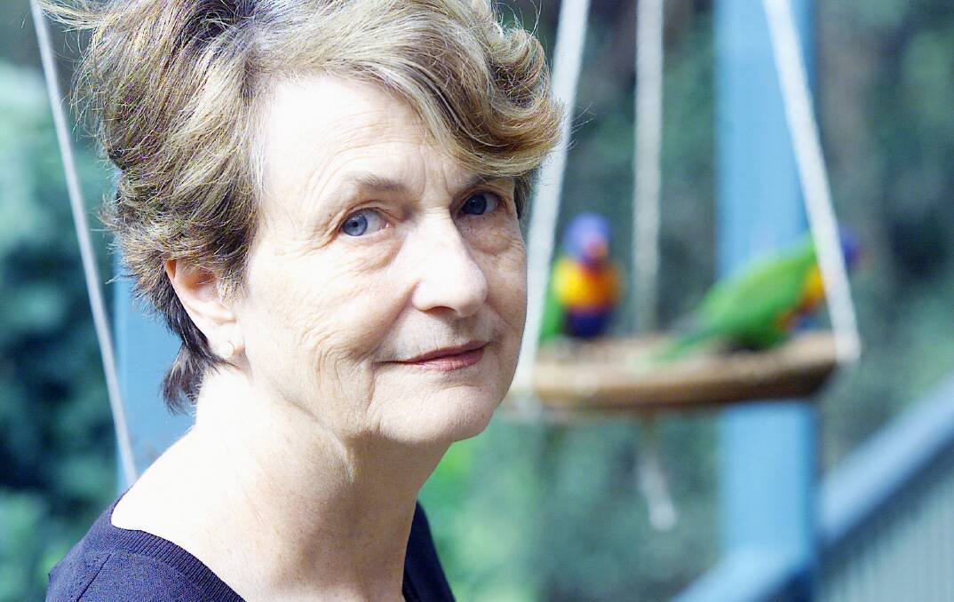 Campaigner: Helen Caldicott in 2003, when she lived at Matcham on the Central Coast. Picture: Richard Gosling 