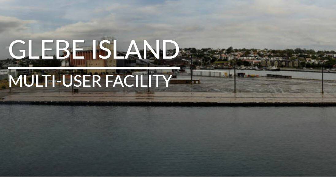 COMPETITION:  An image of the proposed Glebe Island terminal. Picture: Port Authority of NSW