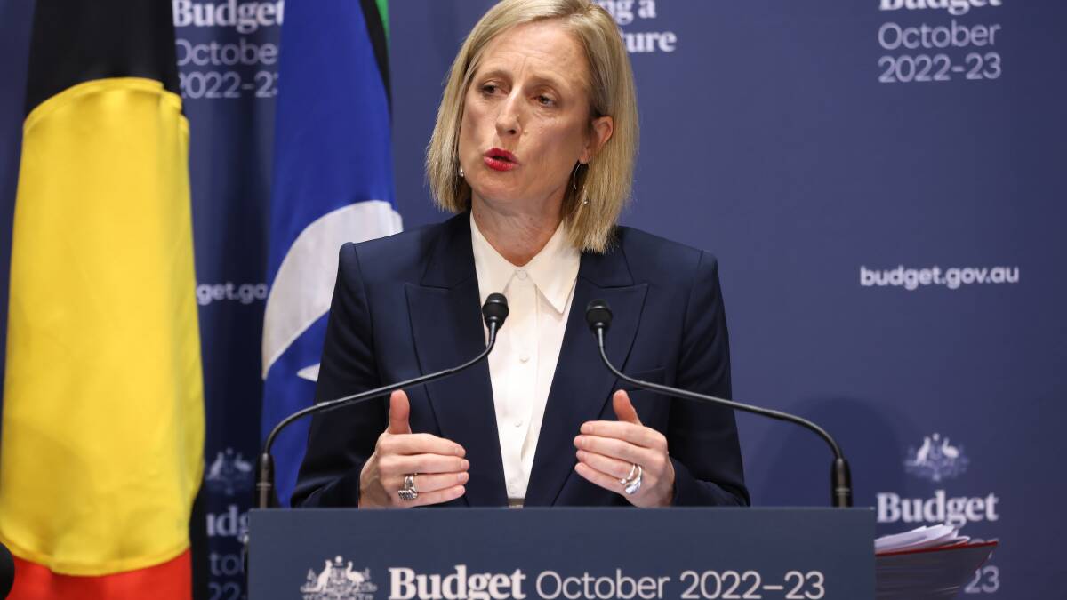 Finance Minister Katy Gallagher. Picture by James Croucher