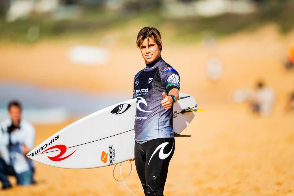 THE REAL DEAL: In his first year on the elite championship tour, Merewether's Morgan Cibilic has downed John John Florence twice and pushed Gabriel Medina in heats that the Brazilian wizard needed all of his guile to escape from. Right now, Cibilic is a name to be reckoned with. Picture: Matt Dunbar/WSL