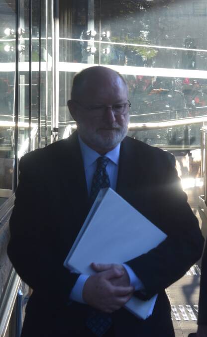KEEPER OF THE KEYS: Former diocesan registrar Peter Mitchell, who had access to the "brown envelope" filing system containing allegations against priests.
