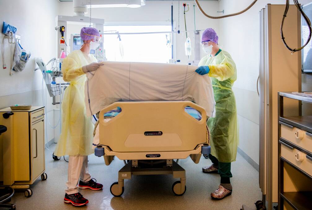  Surging COVID rates have the Netherlands hospital system near its limits.