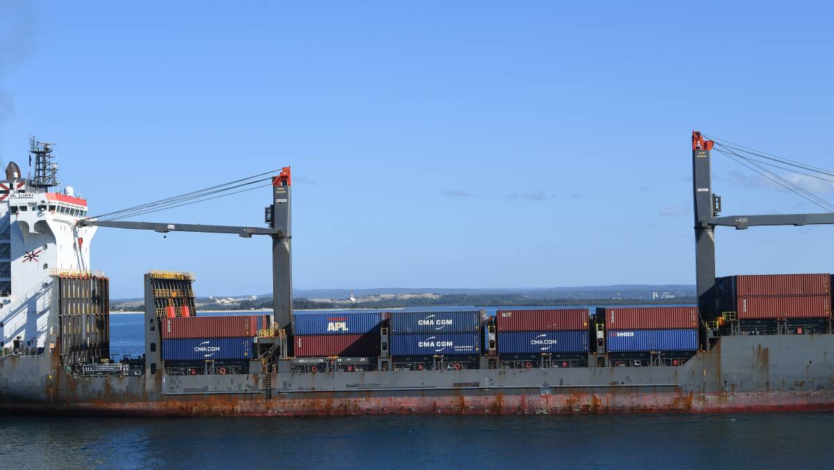 OUT OF THE BOX: An upper house public works committee looking at various aspects of government-imposed restrictions on a Newcastle container terminal is taking evidence from interested parties. Picture: Peter Braig