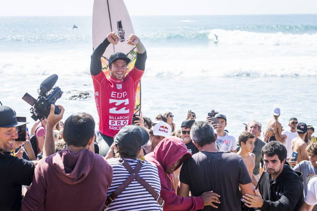 PORTUGAL 2018: A win on the QS beating then #1 Gabriel Medina on the way.