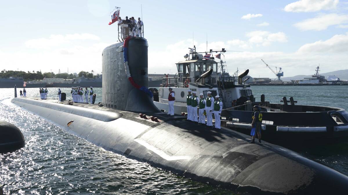 Another view of USS Mississippi. Picture from US Navy