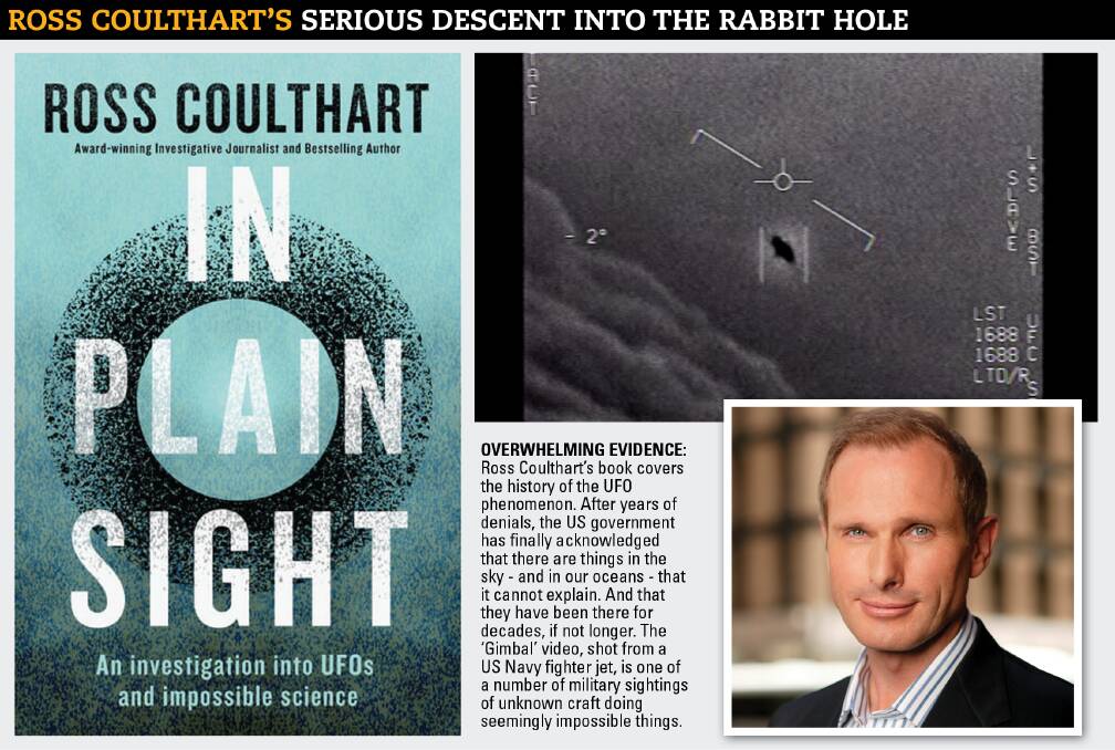 Ross Coulthart's UFO book In Plain Sight raises serious questions for sceptics